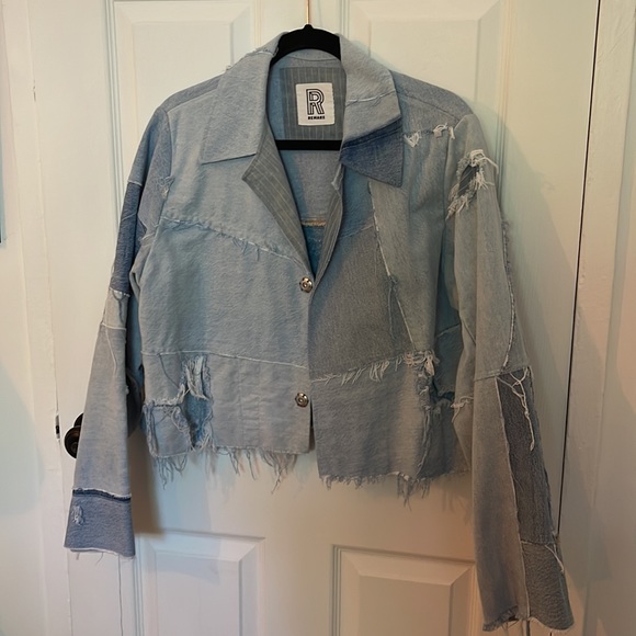 REMAKE Denim Patch Jacket - Picture 1 of 7